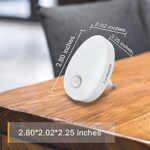 Lyridz Nachtlicht Steckdose mit Bewegungsmelder, strahlend hell Plug-in Nachtlicht dimmbar, Smart Warmweisses LED-Licht mit einstellbarer Helligkeit für Kinder Schlafzimmer Küche Flur2 Stück – Bild 8