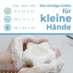 myHomeBody Konjac Badeschwamm für Babys, Natürliche Badeschwamm, Badeschwamm, Badezeit für Kleinkinder, natürlicher und sicherer Konjac, 3 Stück – Bild 2
