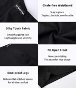 wirarpa Boxershorts Herren Mikrofaser Männer Unterwäsche Trunks Soft Modal Men Unterhosen Retroshorts für Herren – Bild 4