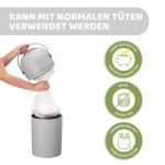 Chicco Windeleimer Odour Off; geruchsdichtes System, platzsparender Windeleimer mit Deckel, einfach zu benutzen und zu reinigen, funktioniert mit herkömmlichen Tüten – Bild 5