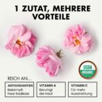 Eclat Skincare, Reines Rosenwasser für Gesicht, Haut & Haar, Bio-Rosenwasser Toner aus handgeernteten frischen bulgarischen Rosen für empfindliche Haut, Natürliches Gesichtswasser, nährend, feuchtigkeitsspendend – Bild 4