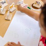 Melissa & Doug Holzstempel-Set – Kreativer Stempelspass für Kinder – Bild 7