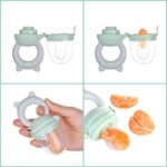 RIGHTWELL Fruchtsauger Set für Glückliche Babys, Helfender Freund für besonderes Geschmackserlebnis, Schmerzlindernder Beissring & Fruchtschnuller Zugleich – Bild 5