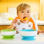Munchkin Stay Put Schalen mit Saugfuss, 3er-Pack, Blau/Grün/Lila – Bild 6