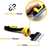 Thunderpaws Profi-Fellpflegewerkzeug, De-Shedding-Bürste für Haustiere, D-Shedz für Hunde oder Katzen mit kurzem oder langem Fell, für kleine, mittlere und grosse Rassen – Bild 8