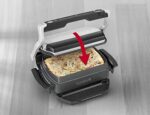 TEFAL OptiGrill Snacking & Baking Backschale XA725870, antihaftbeschichtet, wärmeisolierte Griffe, spülmaschinengeeignet, für Aufläufe, Brot, Süsses, etc, OptiGrill + und OptiGrill Elite, Schwarz – Bild 5