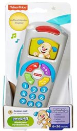Fisher Price DLD32, Lernspass Fernbedienung, zum Aktivieren von Liedern und Lerninhalten, Babyspielzeug ab 6 Monaten – Bild 8