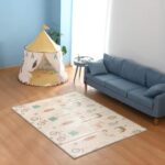 Gupamiga, Spielmatte Baby Krabbelmatte Faltbarer, BabyTeppich Spielteppich Ungiftig XPE-Schaumboden Rutschfest Beidseitig Tragbar Wasserdicht (145 x 193 x 1 cm) – Bild 4