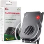 Gardigo® Marderschreck Marder-Frei Mobil | 25 Jahre Erfahrung mit Marderabwehr | Marderschreck Auto Batteriebetrieben | Marderschutz für KFZ, Motorraum, Dachboden, Haus, Garten
