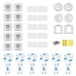 Dokon Baby Sicherheit Magnetisches Schrankschloss, die unsichtbare Kindersicherung für Schrank und Schubladen, ohne Bohren und Schrauben (10 Schlösser + 2 Schlüssel) – Bild 2