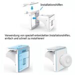 Dokon Baby Sicherheit Magnetisches Schrankschloss, die unsichtbare Kindersicherung für Schrank und Schubladen, ohne Bohren und Schrauben (10 Schlösser + 2 Schlüssel) – Bild 3