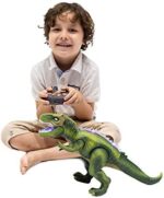 JOYIN Kinder LED Ferngesteuertes Dinosaurier Spielzeug, Elektronik T-Rex Dino Spielzeug mit Gehen, Brüllen, leuchtenden Augen und Kopfschütteln für Kleinkinder Jungen Mädchen – Bild 7