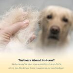 Thunderpaws Profi-Fellpflegewerkzeug, De-Shedding-Bürste für Haustiere, D-Shedz für Hunde oder Katzen mit kurzem oder langem Fell, für kleine, mittlere und grosse Rassen – Bild 3