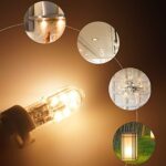 DiCUNO G4 LED Lampe, kaltweiss 6000K & Warmweiss 3000k, 1.5W ersetzt 15-20W, 12V Glühlampe 180LM, nicht dimmbar, kein Flickern, LED Stiftsockellampe, kleine Birne,10er-Set – Bild 3