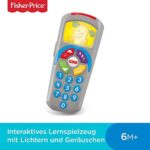Fisher Price DLD32, Lernspass Fernbedienung, zum Aktivieren von Liedern und Lerninhalten, Babyspielzeug ab 6 Monaten – Bild 2