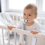 Enovoe Schnullerclip von, 6er Pack Schnullerclips, Stylischer Beissring Schnullerhalter für Baby Jungen und Mädchen – Bild 3