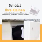 BeeGo Magnetische Kindersicherung Schrank und Schubladensicherung Baby – Bild 3