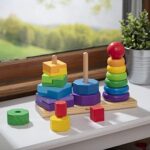Melissa & Doug | Lernspielzeug | Holzspielzeug mit Formen | 2+ | Geschenk für Jungen oder Mädchen – Bild 8