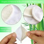 Pinowu, 16 Stück Makeup Entferner Pads, Bambus Abschminkpads Cleansingpads mit Wäschebeutel, Superweich Waschbare Wiederverwendbare,Wischt Gesicht Auge Sauber für Frauen Männer – Bild 3