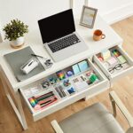 Lifewit 25 Stücke Schubladen Organizer aus klarem Kunststoff, Schreibtisch Schubladenteiler, Tabletts, Kommode Aufbewahrungsboxen Trennbox für Make-up, Schmuck und Gadgets, Schlafzimmer, Bad, Büro – Bild 6