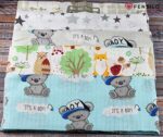 FENSILO, Mulltücher, Mullwindeln, 10er Pack 70x80 cm, Stoffwindeln, MADE IN EU, schadstoffgeprüft -Spucktücher Baby Junge, Baby Mullwindeln – Bild 2