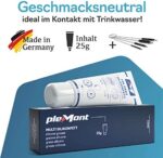 Plemont 25g Silikonfett inkl. Milchschlauchbürsten. Schmierfett für Kaffeevollautomat, Dichtungen, gut für Armaturen, Dichtungen, O-Ringe - Armaturenfett - universell anwendbar, Silicone grease (25g) – Bild 2