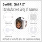 Sweet Safety® Baby Schubladensicherungen, Bombenfest, TÜV geprüfte Kindersicherung für Möbel, 6 Stück – Bild 6