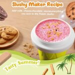 RELPOM® TIK TOK Magic Quick Frozen Smoothies Cup, Kühlbecher, doppellagig, Squeeze Slushy Maker Cup, Cool Stuff Geburtstagsgeschenke für Kinder – Bild 4