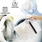 Pinowu, 16 Stück Makeup Entferner Pads, Bambus Abschminkpads Cleansingpads mit Wäschebeutel, Superweich Waschbare Wiederverwendbare,Wischt Gesicht Auge Sauber für Frauen Männer – Bild 7