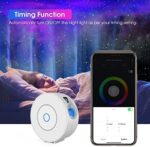 PANAMALAR Smart Sternenhimmel Projektor, WLAN LED Projektor Galaxy Sternenlicht Kinder Nachtlicht mit Timer/Sprachsteuerung von Alexa&Google, Stern LED Lampe Geschenk für Kinder Party Weihnachten – Bild 5