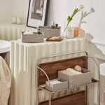La Jolíe Muse Aufbewahrungskorb Aufbewahrungsboxen, Biologisch Handarbeit aus Papier Pappe, Umweltfreundliche Körbe für Accessoires Schminke – Bild 4