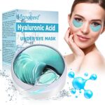 Mroobest, Augenpads, Eye Patch, Eye Mask, Augen Patches, Hyaluronsäure feuchtigkeitsspendende Augenmaske, Anti-Falten-Straffung, Entfernen von Tränensäcken und Augenringen, 60pcs