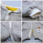 MIKAFEN Schläfsack Baby Langarm Frühling kinderSchlafsack, Hund Muster Baby Schlafsack mit Füssen Baumwolle Junge Mädchen Unisex ganzjahres Schlafanzug – Bild 6