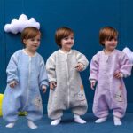 MIKAFEN Schläfsack Baby Langarm Frühling kinderSchlafsack, Hund Muster Baby Schlafsack mit Füssen Baumwolle Junge Mädchen Unisex ganzjahres Schlafanzug – Bild 7