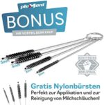 Plemont 25g Silikonfett inkl. Milchschlauchbürsten. Schmierfett für Kaffeevollautomat, Dichtungen, gut für Armaturen, Dichtungen, O-Ringe - Armaturenfett - universell anwendbar, Silicone grease (25g) – Bild 7