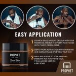 Prophet and Tools, 2 IN 1 Hochwertiges weisses Bartbalsam Ölwachs, 60 g Leichter Zitrusduft, Leave in Conditioner, macht weich, hält und Bartwachstum, Bio für Männer – Bild 5