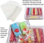DEHUB Eisformen Silikon, Ice Lolly Moulds Popsicle Formen Set,BPA Frei EIS am stiel Formen FDA-Zertifiziert Lebensmittelqualität Silikon-EIS-Pop-Hersteller,Ice Lolly Mold mit Sticks und Tropfschutz – Bild 4