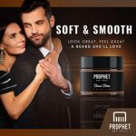 Prophet and Tools, 2 IN 1 Hochwertiges weisses Bartbalsam Ölwachs, 60 g Leichter Zitrusduft, Leave in Conditioner, macht weich, hält und Bartwachstum, Bio für Männer – Bild 2