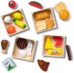 Melissa and Doug Holz Lebensmittel Kinderküche Zubehör Holz | Spielküche Zubehör Holz & Kaufladen Zubehör Holz | Küchenspielzeug für Kinder Küchenzubehör | Holzspielzeug Küche Kinder ab 2 Jahre – Bild 9