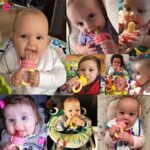NatureBond Fruchtsauger Baby (2 Fruchtsauger + 6 Schnuller) - Schnuller für Obst, Gemüse & Babynahrung 3 Monate + Beissring, BPA frei – Bild 6
