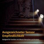 AmmToo, LED Nachtlicht mit Bewegungsmelder, Nachtlicht kinder Bewegungslicht mit Batterie, Indoor NachtLicht Treppenbeleuchtung,Auto EIN/AUS Sensor Licht Für Flur,Bad, Schlafzimmer,Orientierungslicht – Bild 5