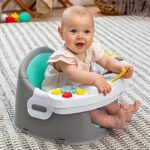Infantino Musik & Licht 3 in 1 Discovery Sitz & Booster, Mitwachsender Babystuhl Booster Seat & Esszimmerstuhl, Mit Spielzeug und Snacktablett, Für Babys und Kleinkinder – Bild 5