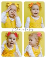 choicbaby, 60pcs 3 Zoll Baby Mädchen Haarschleifen Krokodilklemmen Grosgrain Band Windrad Haarspangen für Babys Kinder Kleinkinder Teenager Geschenke in Paaren – Bild 6