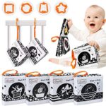 TUMAMA Stoffbuch für Babys, Soft Bilderbuch Babyspielzeug Weiches Buch mit Tieren,Obst,Gemüse,Baby Knisterbuch Geschenke für Babys Kleinkind Neugeboren Jungen