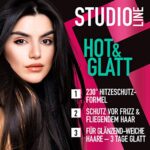 L'Oréal Paris Studio Line Hitzeschutz Balm, Haarcreme für glatte Haare, Anti Frizz, Hot & Glatt Thermo Glättungs Balm, 1 x 200 ml – Bild 2