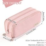 CICIMELON Federmäppchen Grosse Kapazität Federtaschen Teenager Mädchen Mäppchen mit Reissverschluss Make-up Tasche für Schule & Büro – Bild 5