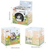 TUMAMA Stoffbuch für Babys, Soft Bilderbuch Babyspielzeug Weiches Buch mit Tieren,Obst,Gemüse,Baby Knisterbuch Geschenke für Babys Kleinkind Neugeboren Jungen – Bild 8