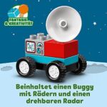 LEGO 10944 DUPLO Spaceshuttle Weltraummission, Spielzeug-Rakete mit Steine für Kleinkinder, Mädchen und Jungen ab 2 Jahre, mit Astronauten-Figuren – Bild 4