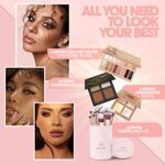 Lamora, Make Up Pinselset Kosmetik Kabuki Pinsel Set, 10 Teiliges Premium Schminkpinsel Set (Puderpinsel Foundation Pinsel Inkl.), Ideal für Puder, Cremige oder Flüssige Foundation, Super Geschenkidee – Bild 9