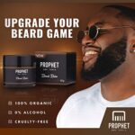 Prophet and Tools, 2 IN 1 Hochwertiges weisses Bartbalsam Ölwachs, 60 g Leichter Zitrusduft, Leave in Conditioner, macht weich, hält und Bartwachstum, Bio für Männer – Bild 6